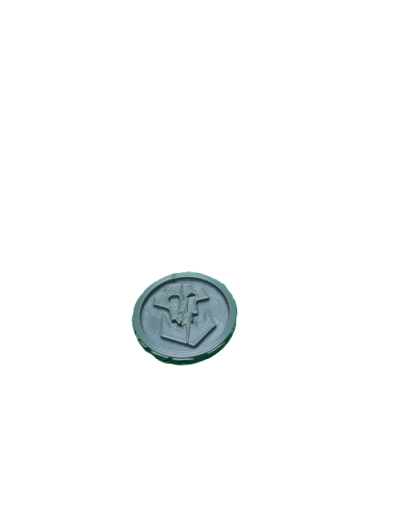 Paintable FDM Battle Shock Tokens